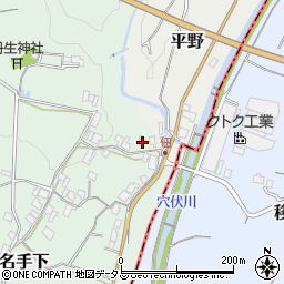 和歌山県紀の川市名手下206周辺の地図