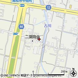 香川県高松市中間町423周辺の地図