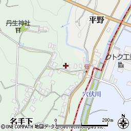 和歌山県紀の川市名手下189周辺の地図