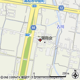 香川県高松市中間町417周辺の地図