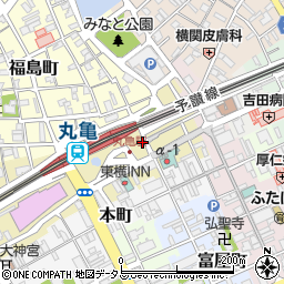 香川県丸亀市浜町106周辺の地図