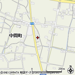 香川県高松市中間町872-2周辺の地図