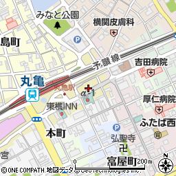 香川県丸亀市浜町123-3周辺の地図
