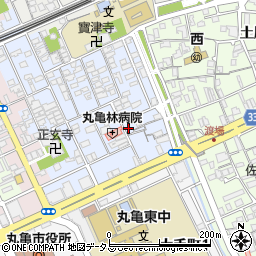 香川県丸亀市風袋町171周辺の地図