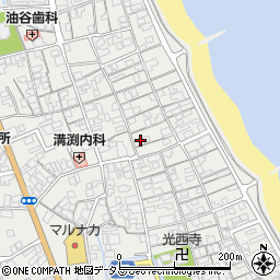 香川県さぬき市津田町津田1180-5周辺の地図