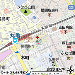 香川県丸亀市浜町122-5周辺の地図