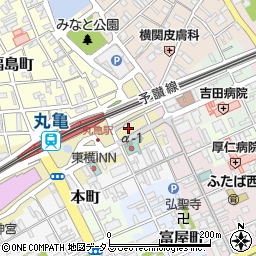 香川県丸亀市浜町122周辺の地図