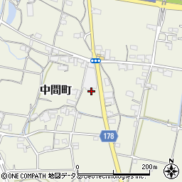 香川県高松市中間町878周辺の地図