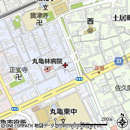 香川県丸亀市風袋町253周辺の地図