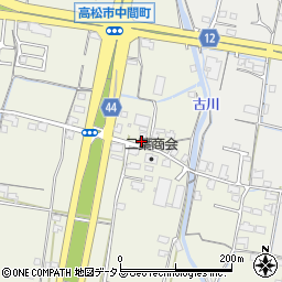 香川県高松市中間町436周辺の地図