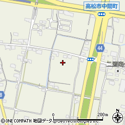 香川県高松市中間町370周辺の地図