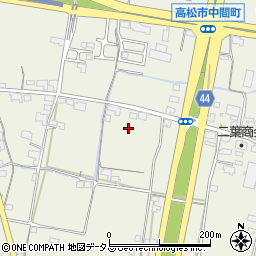 香川県高松市中間町370周辺の地図