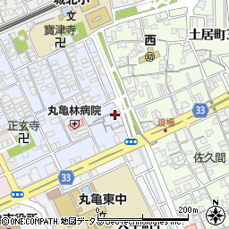 香川県丸亀市風袋町255周辺の地図