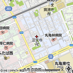 香川県丸亀市風袋町44周辺の地図