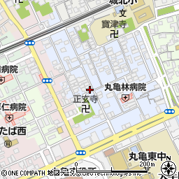 香川県丸亀市風袋町43周辺の地図