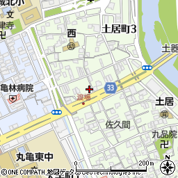 第一綜合警備保障株式会社　丸亀支店周辺の地図