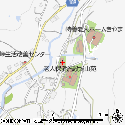 グループホームやすらぎの家きやま周辺の地図