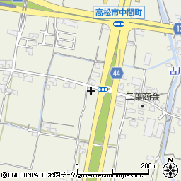 香川県高松市中間町397周辺の地図