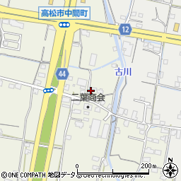 香川県高松市中間町433周辺の地図