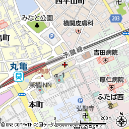 岡屋商店周辺の地図