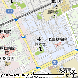香川県丸亀市風袋町45周辺の地図