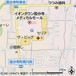 宮脇書店　新国分寺店周辺の地図