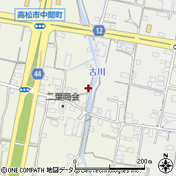 香川県高松市中間町426周辺の地図
