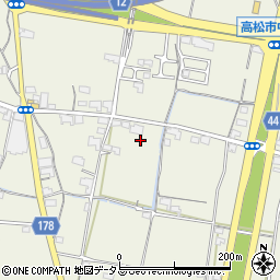 香川県高松市中間町367周辺の地図