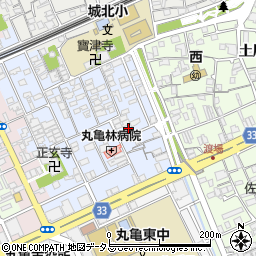 香川県丸亀市風袋町143周辺の地図