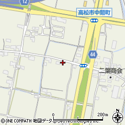 香川県高松市中間町371周辺の地図