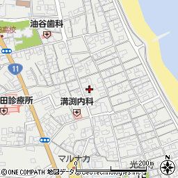 香川県さぬき市津田町津田1115-2周辺の地図