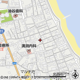 香川県さぬき市津田町津田1164周辺の地図