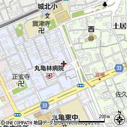 香川県丸亀市風袋町145周辺の地図
