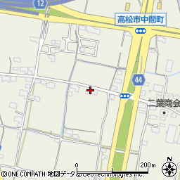 香川県高松市中間町368周辺の地図