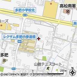 香川県高松市多肥上町907周辺の地図