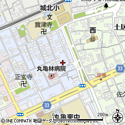 香川県丸亀市風袋町146周辺の地図