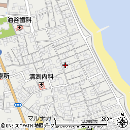 香川県さぬき市津田町津田1167-1周辺の地図