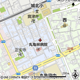 香川県丸亀市風袋町141周辺の地図