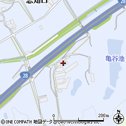 兵庫県南あわじ市志知口650-1周辺の地図