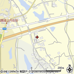 和歌山県紀の川市上丹生谷974周辺の地図