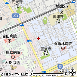 香川県丸亀市風袋町37周辺の地図