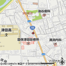 香川県さぬき市津田町津田1655-1周辺の地図