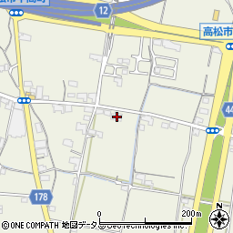 香川県高松市中間町366周辺の地図