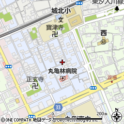 香川県丸亀市風袋町122周辺の地図