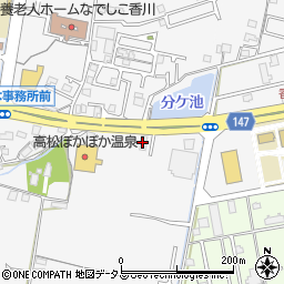 株式会社大河内工務店　高松事務所周辺の地図