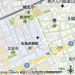 香川県丸亀市風袋町147周辺の地図
