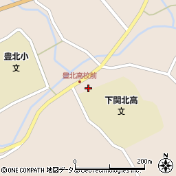山口県下関市豊北町大字滝部960-13周辺の地図