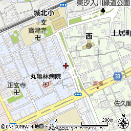 香川県丸亀市風袋町161周辺の地図