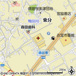 マルナカ宇多津店周辺の地図