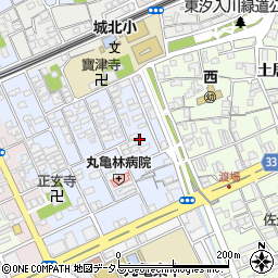 香川県丸亀市風袋町148周辺の地図